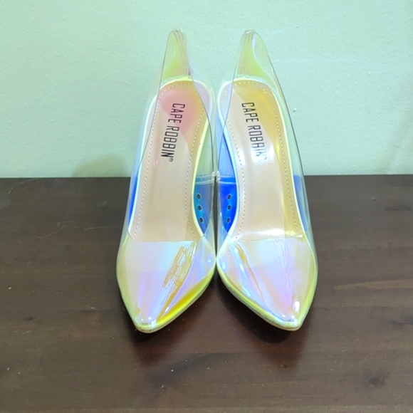 ✨NIB ✨ Iridescent High Heels - Picture 2 of 2